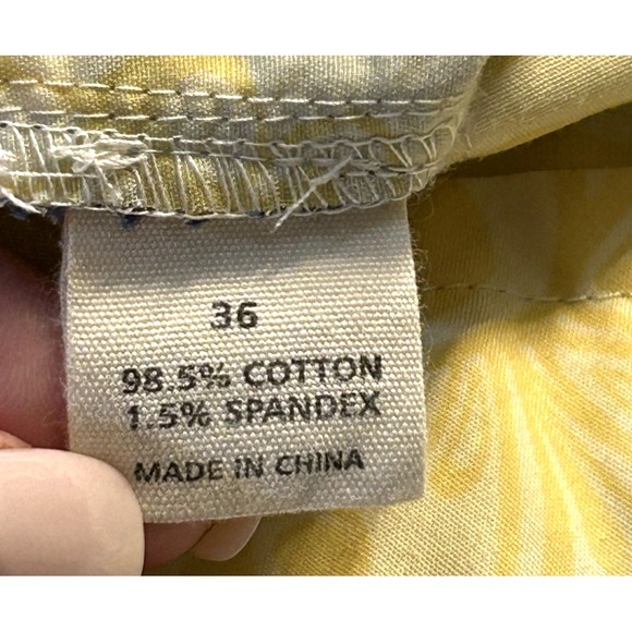 Loudmouth Shorts Men's 36 Plaid Print Golf Blue White 10.5" Inseam Cotton Blend - Picture 5 of 8